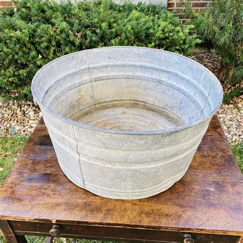 Large Galvanized Metal Tub-$10 | Something Borrowed KC