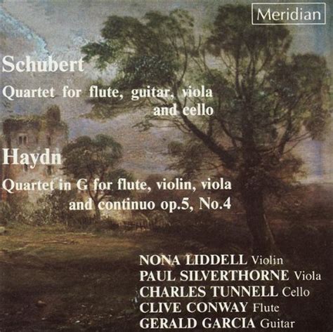 Haydn: Quartet in G for Flute: Garcia, Conway, Tunnel, Liddel: Amazon ...