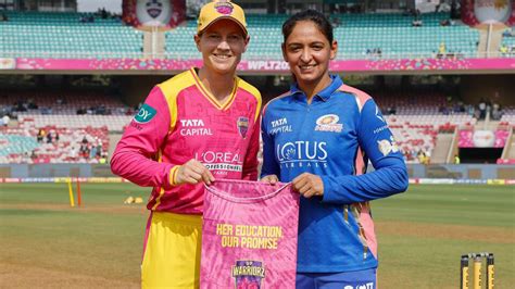 UPW vs MI: Meg Lanning-led Warriorz turn pink for a cause during WPL ...