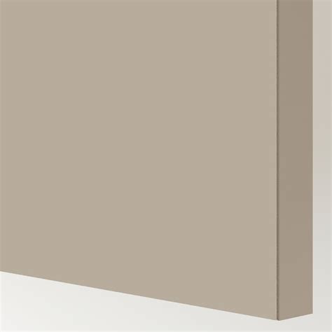 HASVIK pair of sliding doors, grey-beige, 200x201 cm (783/4x791/8") - IKEA