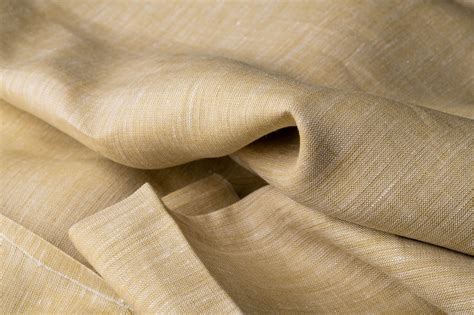 Buy Pango YD – Fawn Yellow | Yarn Dyed Fabric | The Hemp Studio