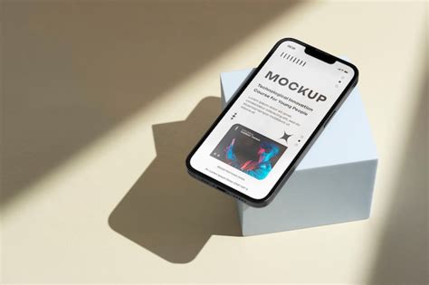 Cream color electronic device mockup | Premium PSD