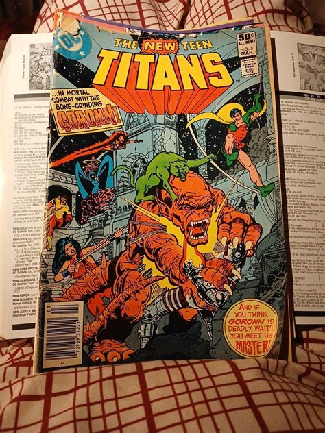 New Teen Titans 5 9 10 & Promo 2nd & 3rd Deathstroke Appearance 1st ...