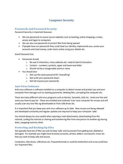 Image result for Computer Security Guidelines