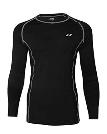 Buy Nivia Compression Tee- Full Sleeve T-Shirt for Men/Gym and Sports ...
