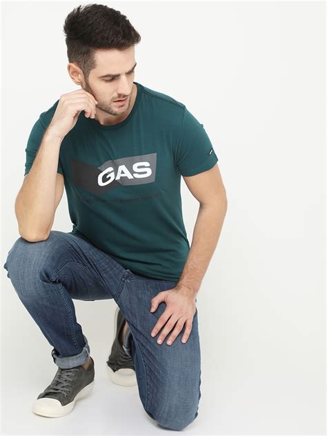 Men's Scuba Green Crew Neck T-Shirt