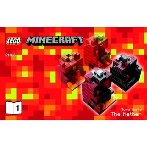 Image result for LEGO Minecraft Micro World Nether