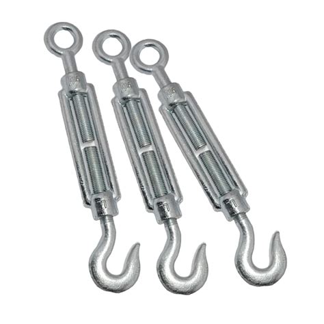 Sparesdeal Eye To Hook Turnbuckle Steel Wire Rope Turnbuckle Straining ...