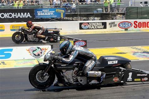 Hines and Krawiec Put V-Rod Bikes in Sonoma Sunday Eliminations | Cycle ...
