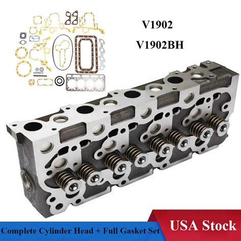 Complete Cylinder Head w/ Full+Valves Spring Gas for | Ubuy India