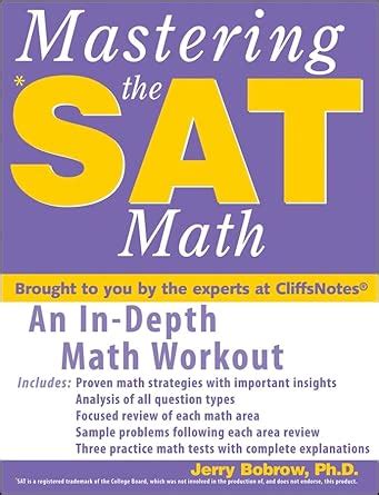 Mastering the SAT Math : Bobrow Ph.D., Jerry, Johnson M.A., Dale W ...