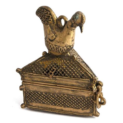 Indian-Shelf Handmade Vocalforlocal Antique Vintage Brass Tribal Bird ...