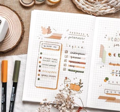 Image result for Fall Drawings Bullet Journal
