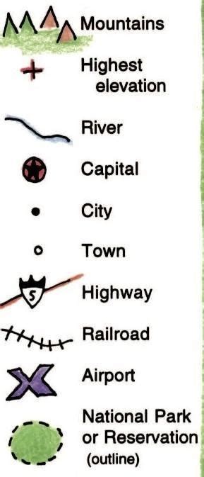study the map to find out how to use the symbols - Brainly.in
