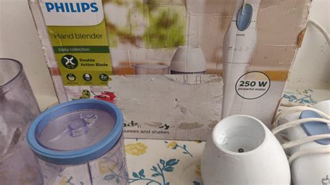 Buy Philips HR1351/C 250-Watt Hand Blender with Chopping Attachment ...