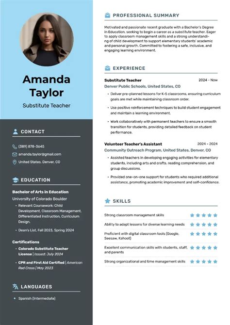 Manager Resume Examples 的图像结果