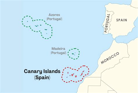 Canary Islands Map New Records Of The Land And Freshwater Molluscs Of