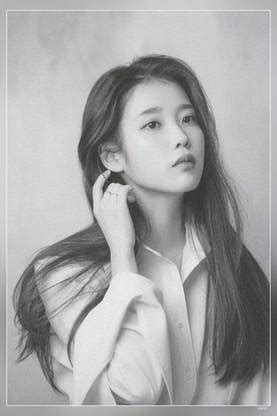 Iu Lee Ji-Eun South Korean Singer-Songwriter Matte Finish Poster Paper ...