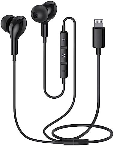 Guguearth Lightning Earbuds - Mfi Certified, Wired With Microphone ...