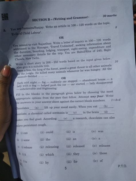 CBSE Class 10 English paper analysis: Easy paper with straightforward ...