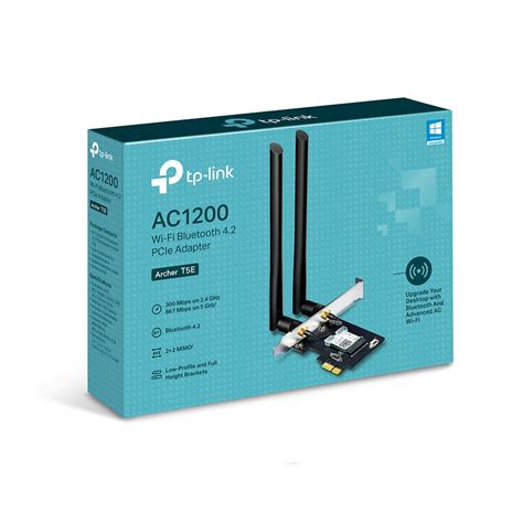 Archer T5E | AC1200 Wi-Fi Bluetooth 4.2 PCIe Adapter | TP-Link India