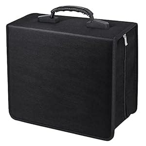Siveit 400 Capacity CD/DVD Case Wallet VCD Storage Holder Booklet Album ...