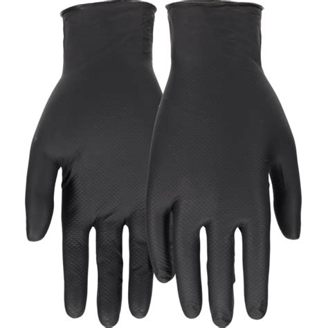 Boss Medium Black Nitrile 25 -Pairs in the Work Gloves department at ...