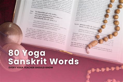 Yoga Sanskrit Words Every Yoga Teacher Should Know