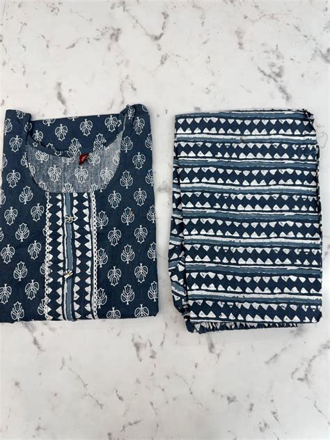 Pure Cotton Kurta Set (Plus Size) 073 – JAAAS.in