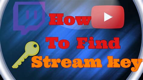 Image result for Stream Key YouTube OBS