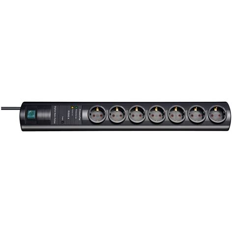 Socket strip with Master-Slave function, Number of sockets: 7 ...
