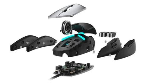 Buy DELL Alienware AW959 Elite Wired Ambidextrous RGB Gaming Mouse ...