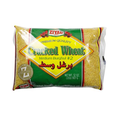 Buy Ziyad Cracked Wheat Number 2 Medium Bulgur, Bread Filler Perfect ...
