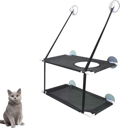 Emily Pets Cat Window Perch Hammock Bed Up to 27lb - Installable on ...
