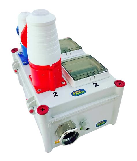 Industrial Distribution Board with Havells 32A MCB and 16A Plug ...