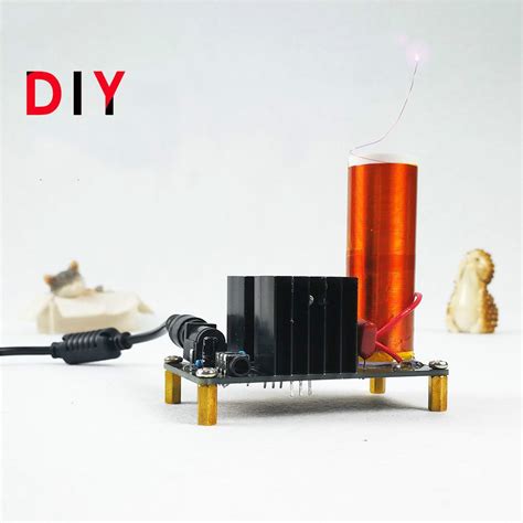 Plasma Speaker, DIY Mini Music, Tesla Coil, Electronic Production Kit ...