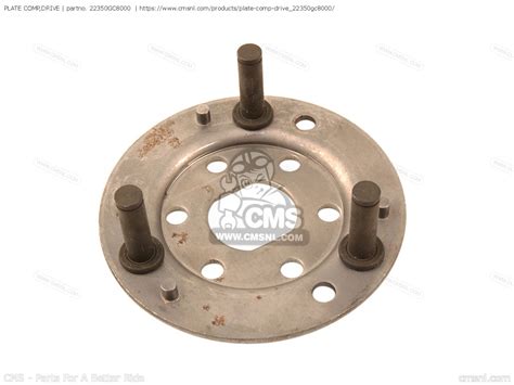 PLATE COMP,DRIVE for SH50 SCOOPY 1984 (E) NORWAY - order at CMSNL