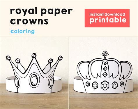 Printable Crown Template - Free Printable US