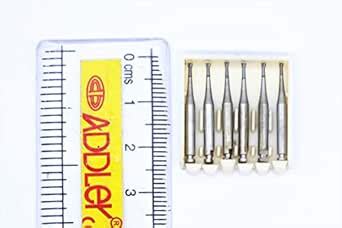 ADDLER Dental Carbide Burs Inverted Cone Micro Motor Contra Angle 3 ...