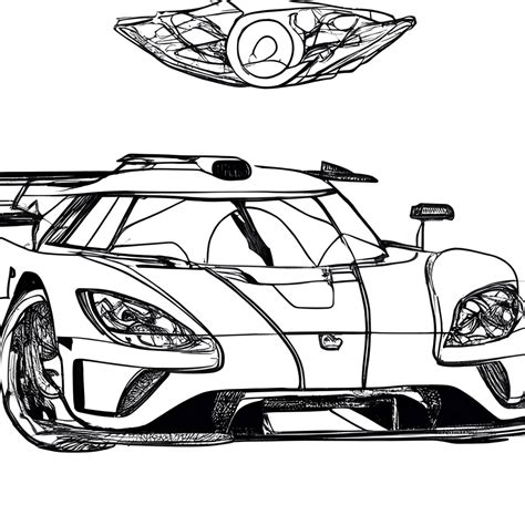 Koenigsegg Agera Coloring Pages