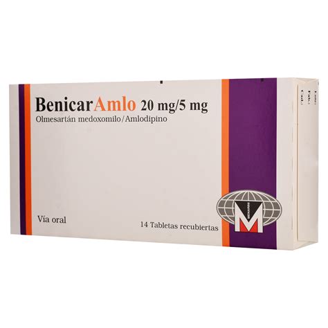 Comprar Benicar Amlo Menarini 20/5 Mg X 14 Tabletas | Walmart Costa Rica - Walmart | Costa Rica