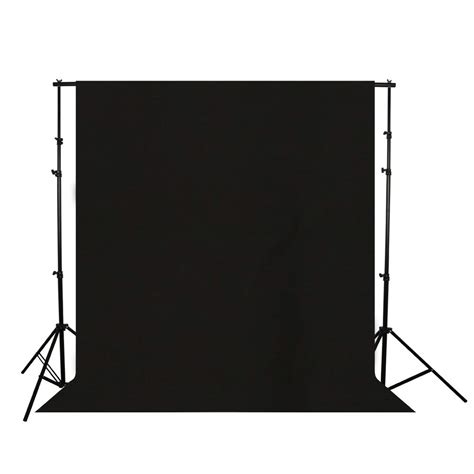 Black 6 x 9FT/1.8 x 2.8M Opaque Photo Backdrop Camera Photography ...