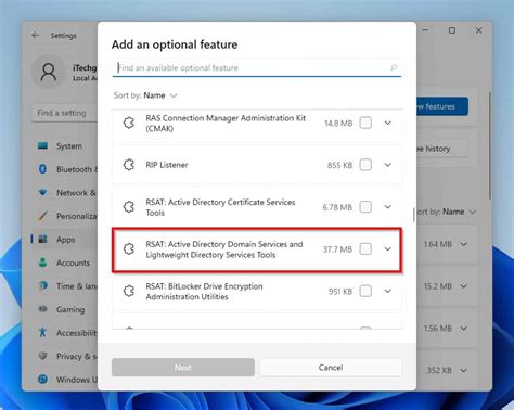 RSAT Windows 11 - How to Install RSAT in Windows 11 Itechguides.com