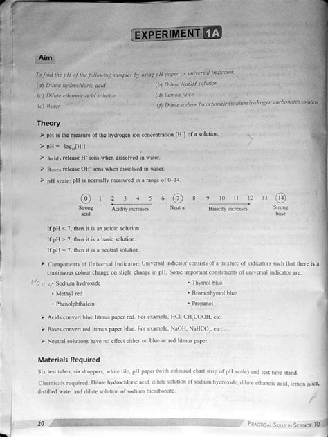 Class 10 Science Practical Book 的图像结果