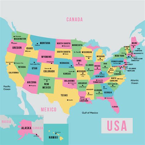 United States Map 的图像结果