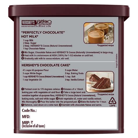 Buy Hersheys Cocoa Powder Tub 225g Online at Bestomart ...