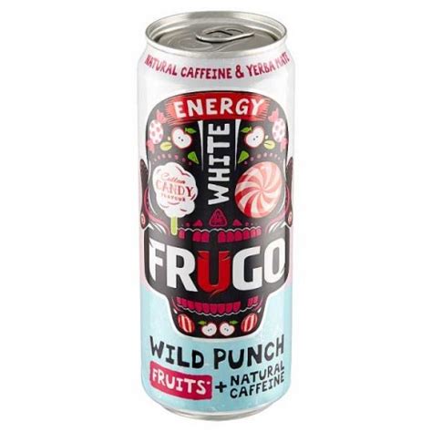 Frugo White Energy Cotton Candy Wild Punch Fruits