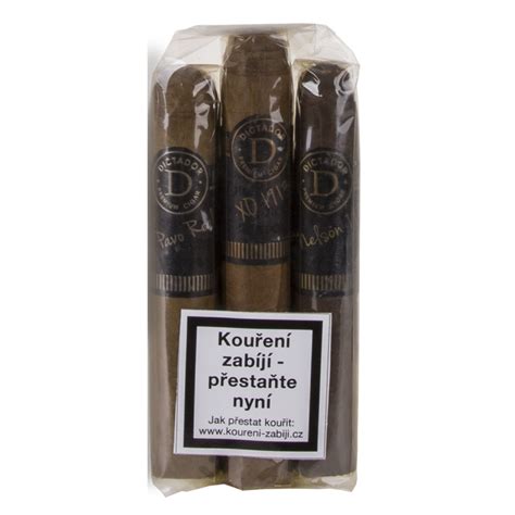 Dictador Sampler Robusto - 3 ks | ExcaliburCigars