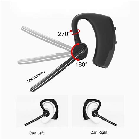 Buy Bluetooth Earpiece Wireless Headset Noise Cancelling Headphones ...