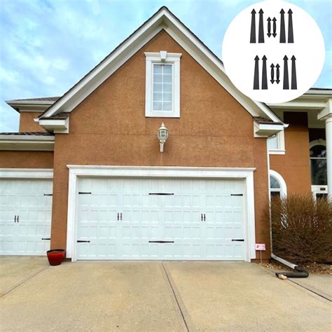 Essential Garage Door Accents (Magnetic 6-PC Set),Magnetic Garage Door ...